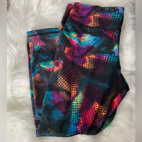 Citrus | Multicoloured Cropped Legging - Large - Picture 8 of 8